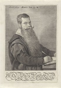 Portret van Nicolaes Bodding van Laer door Jonas Suyderhoef