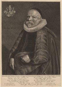 Gillis de Glarges door Jonas Suyderhoff after Michiel van Miereveld