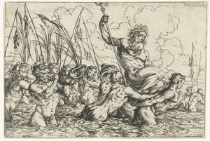 Triomf van Neptunus door Jonas Umbach