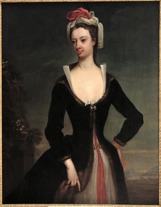 Lady Mary Wortley Montagu door Jonathan Richardson