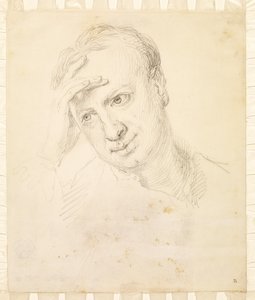 Portret van Jonathan Richardson de Jongere, 1732 door Jonathan Richardson