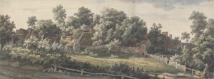 Harbledown, een dorp nabij Canterbury door Jonathan Skelton
