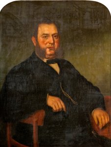 Portret van George Haynes door Jonathon Pratt