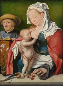 De Heilige Familie, ca. 1520 door Joos van Cleve
