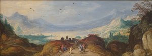 Berglandschap met een meer