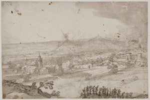 Panoramisch landschap door Joos de II Momper