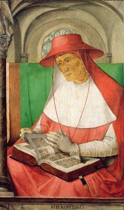 Portret van St. Jerome (347-420)
