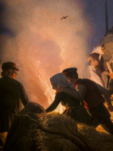Midzomeravond, detail