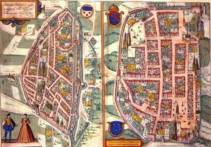Kaarten van Chartres en Dunois, uit 