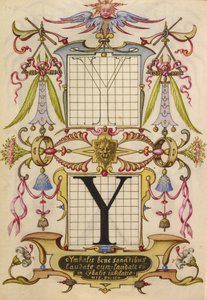 Hongaars - Handleiding voor het construeren van de letter Y - Google Art Project door Joris Hoefnagel