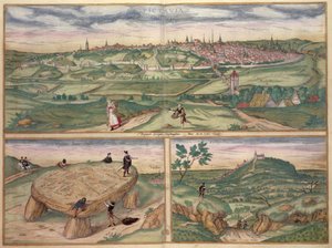 Kaart van Poitiers, uit 