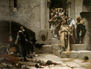 De klok van Huesca of De legende van de monnikenkoning door Jose Casado del Alisal