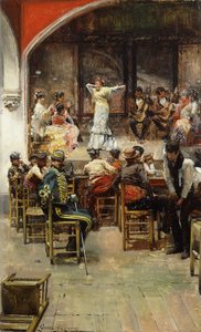 Spaans cabaret door José García Ramos