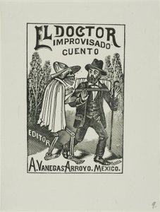 De geïmproviseerde dokter door José Guadalupe Posada