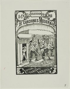 De straatvegers door José Guadalupe Posada