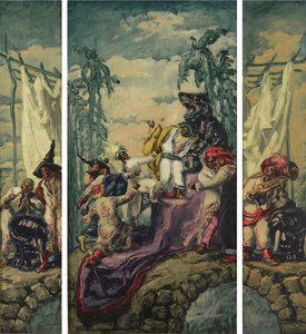 Zomer - Afrika drieluik, 1917-1918