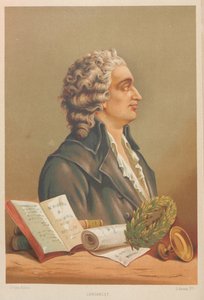 Portret van Marie Jean Antoine Nicolas Caritat, Markies de Condorcet door Jose Armet Portanell