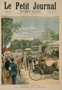 De Paardloze Koetsen, voorpagina van Le Petit Journal door Jose Belon