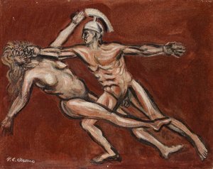Onenigheid door José Clemente Orozco