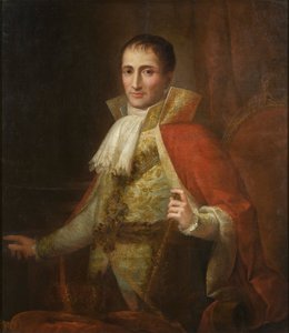 Portret van koning Jozef I van Spanje door Josée Flaugier