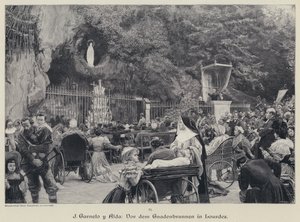 Grot van Massabielle, Lourdes, Frankrijk