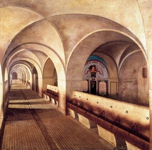 De stallen van het kasteel van San Fernando de Figuieres, belegerd door de Fransen in 1809, tijdens de Spaanse Onafhankelijkheidsoorlog (1808-1814)
