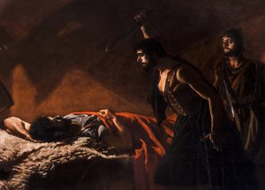 De dood van Viriatus door Jose Villegas Cordero