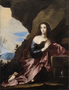 Boetvaardige Maria Magdalena, 1637 door Jose de Ribera