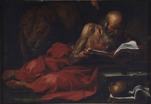 Sint Hiëronymus door Jose de Ribera