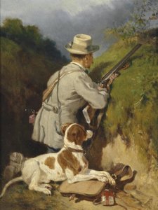 Op de uitkijk door Josef Anton Strassgschwandtner