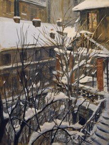 Uitzicht vanuit mijn Venster door Josef Engelhart