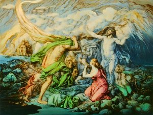 Ark van Noach en de zondvloed