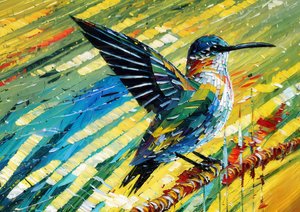 Dieren: kolibrie 2