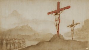 Kruisiging van Jezus door Josef Johann Michel