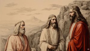 Verheerlijking van Jezus met Mozes en Elia