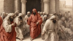 Jezus verdrijft de handelaars uit de tempel