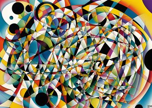 abstract: cirkelvormen 1