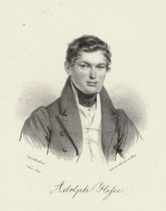 Adolf Hesse door Josef Kriehuber