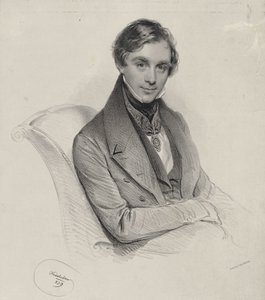 BullLitho door Josef Kriehuber