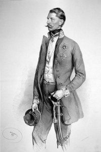 Franz Cordon Litho door Josef Kriehuber