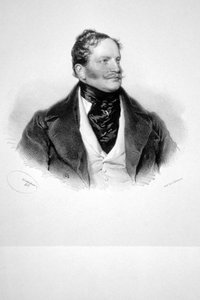 Franz Hardegg Litho door Josef Kriehuber