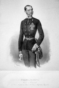 Frans Jozef I 1860 Litho 01 door Josef Kriehuber