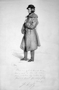 Franz Liszt 1840 door Josef Kriehuber