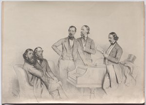 Oostenrijkse componisten; Heinrich Proch, Franz von Suppé, Karl Binder, Anton Emil Titl, Anton Maria Storch