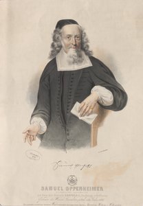 Portret van Samuel Oppenheimer 1631-1703, 1846