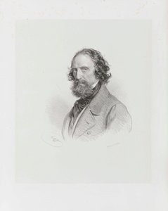 Zelfportret, 1860 door Josef Kriehuber