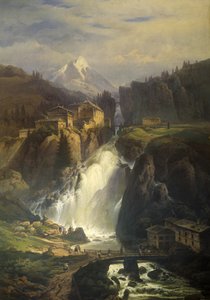 Uitzicht op Bad Gastein