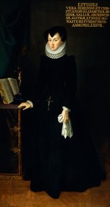 Portret van Elizabeth van Oostenrijk