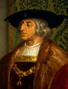 Portret van Maximiliaan I van Oostenrijk