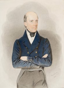 Portret van aartshertog Johan van Oostenrijk door Josef Nikolaus Kriehuber